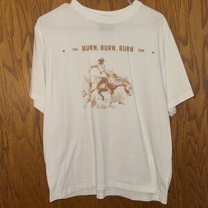 ZACH BRYAN Tour White T-Shirt